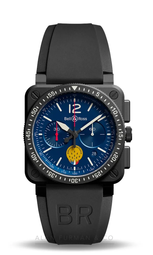 Bell & Ross BR-03 Patrouille De France (Ref. BR0394-PAF1-CE/SRB)