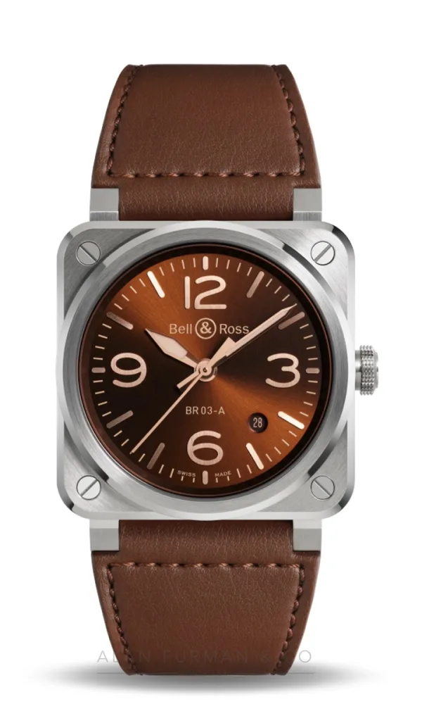 Bell & Ross BR-03 Golden Heritage (Ref. BR03A-GH-ST/SCA)