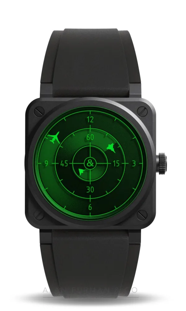 Bell & Ross BR-03 Green Radar Ceramic (Ref. BR03A-GRDR-CE/SRB)
