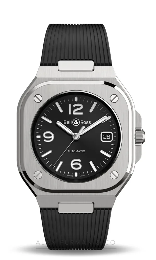 Bell & Ross BR-05 Black Steel (Ref. BR05A-BL-ST/SRB)