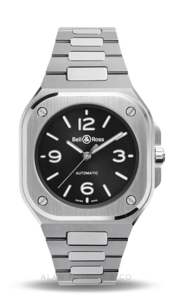 Bell & Ross BR-05 36 mm Black Steel (Ref. BR05A-S-BL-ST/SST)