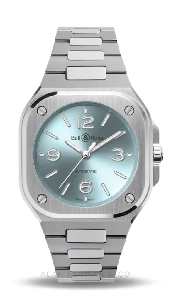 Bell & Ross BR-05 36 mm Ice Blue Steel (Ref. BR05A-S-BU-ST/SST)