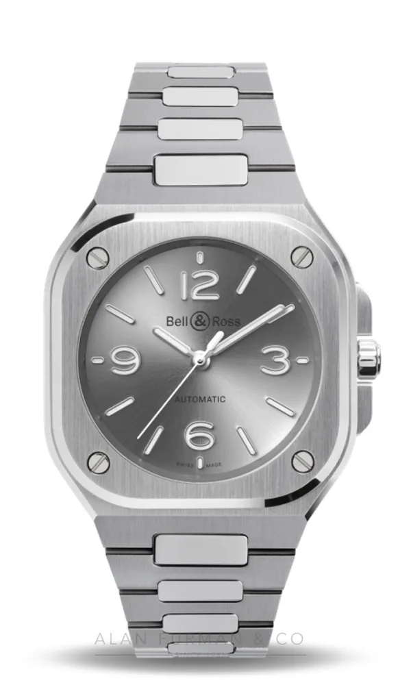 Bell & Ross BR-05 36 mm Grey Steel (Ref. BR05A-S-GR-ST/SST)