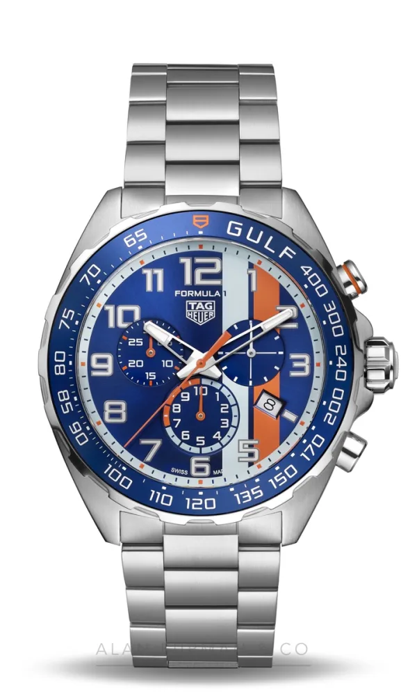 TAG Heuer Formula 1 Chronograph x Gulf 43mm (Ref. CAZ101AT.BA0842)