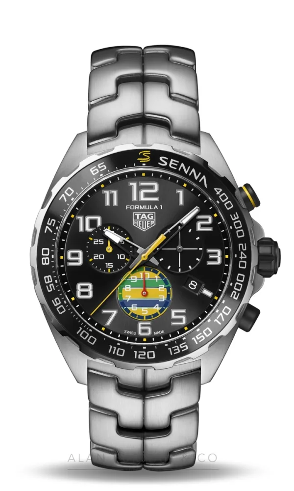 TAG Heuer Formula 1 Chronograph x Senna 43mm (Ref. CAZ101AX.BA0637)