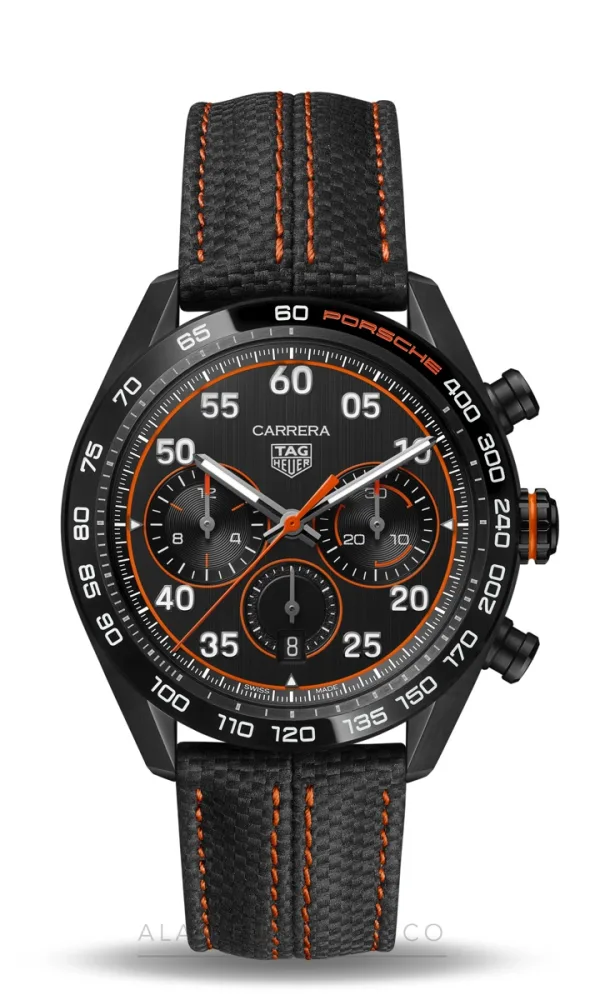 TAG Heuer Carrera Chronograph x Porsche Orange Racing 44mm (Ref. CBN2A1M.FC6526)