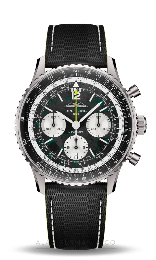 Breitling Navitimer B01 Chronograph 43 Aston Martin Aramco Formula ONE team (Ref. EB01381A1B1X1)