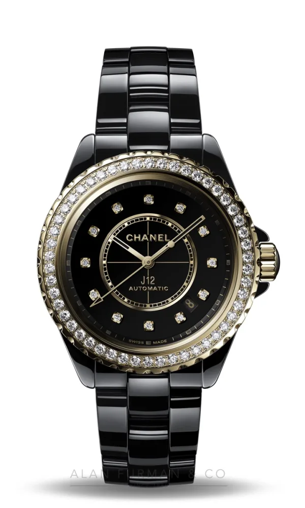 Chanel J12 Diamond Bezel Caliber 12.1 38mm (Ref. H9837)
