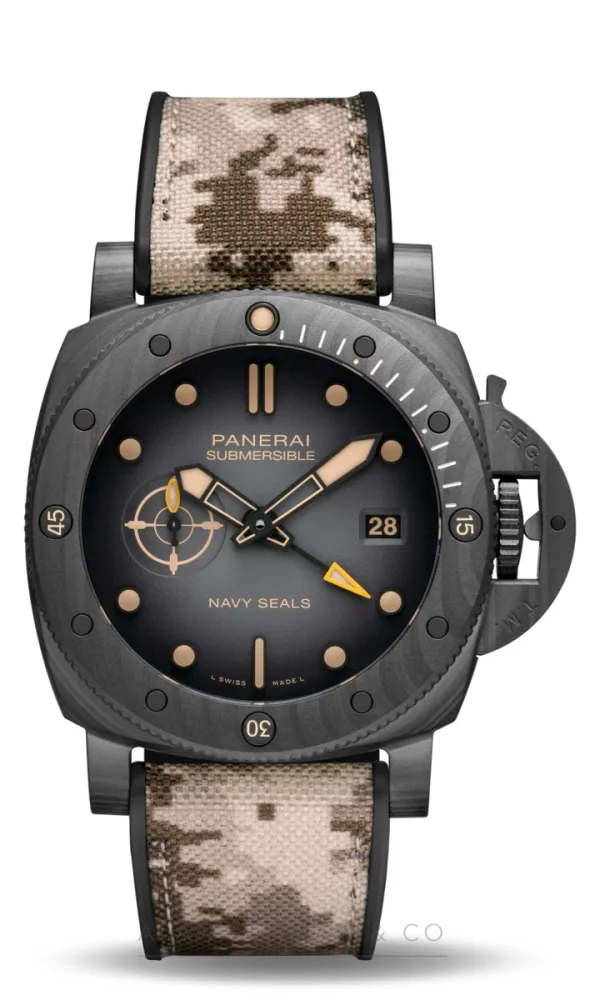 Panerai Submersible Navy SEALs GMT 44mm (Ref. PAM01513)