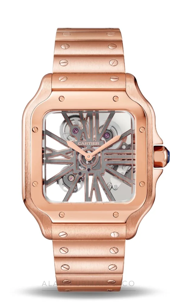 Cartier Santos de Cartier Skeleton (Ref. WHSA0016)