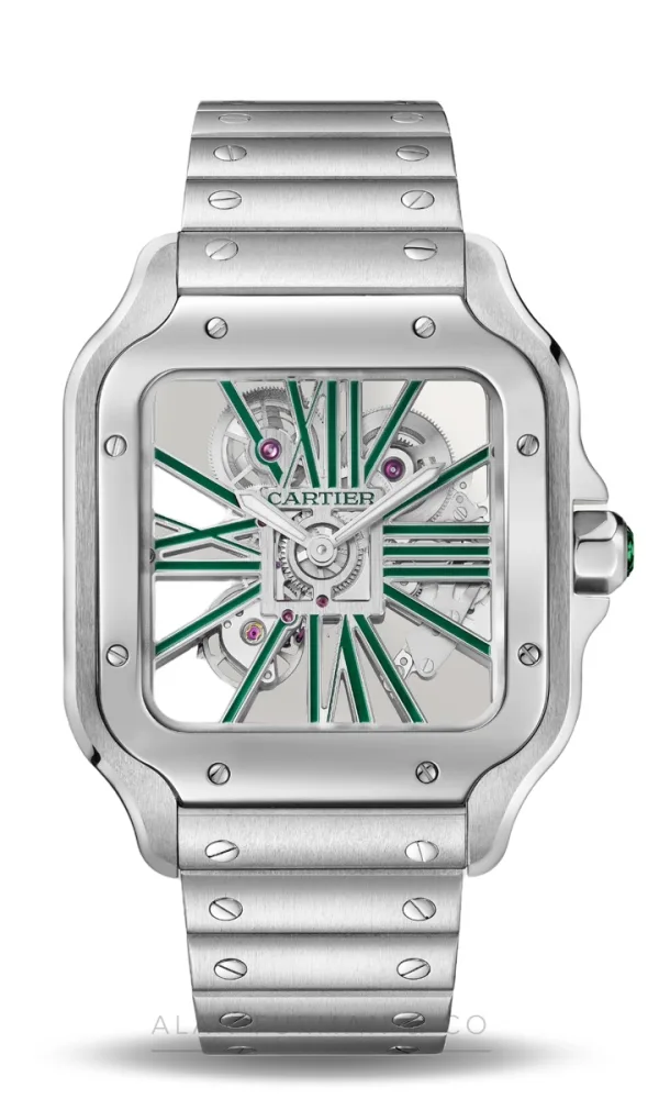 Cartier Santos de Cartier Skeleton (Ref. WHSA0028)